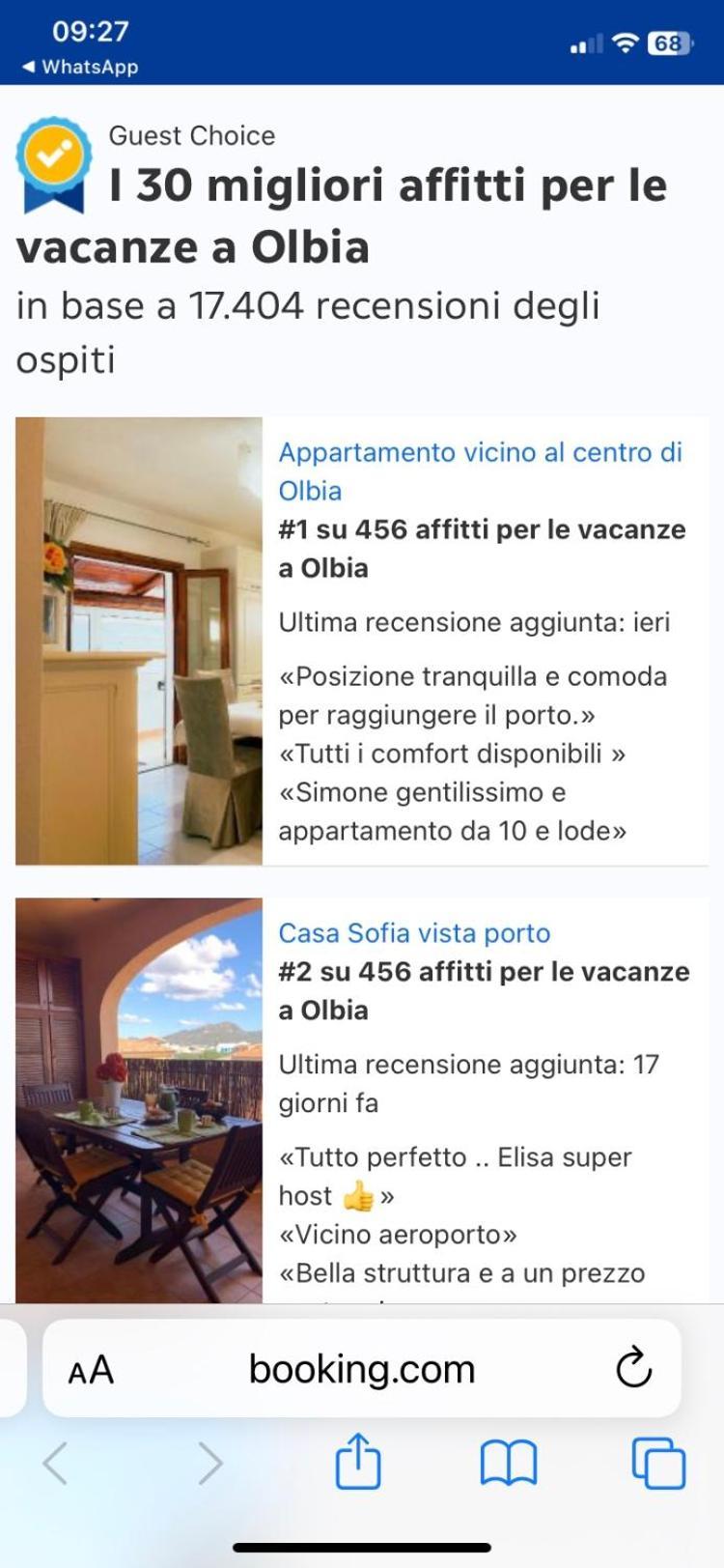 Casa Sofia Vista Porto Apartment Olbia Exterior photo